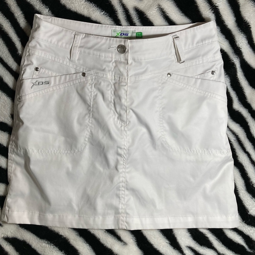 White athletic skirt